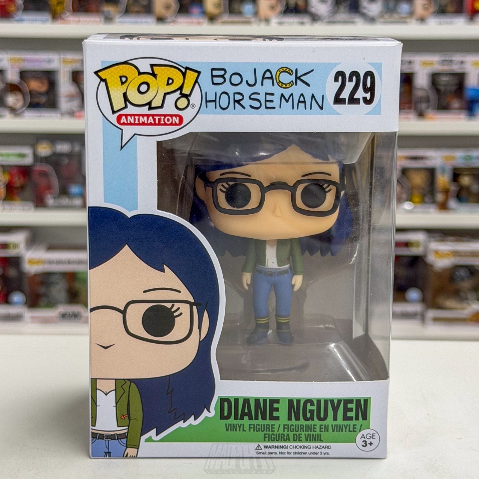 Funko Pop Animation Bojack Horseman Diane Nguyen 229 Netflix Toy Vinyl Figure