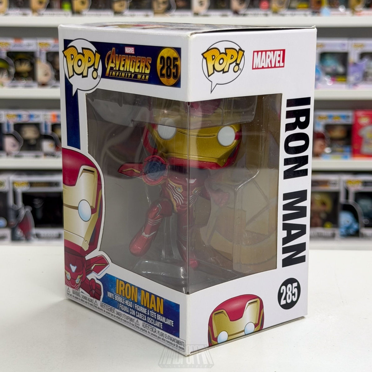 Funko Pop Marvel Avengers Infinity War Iron Man Flying 285 Hero Toy Vinyl Figure