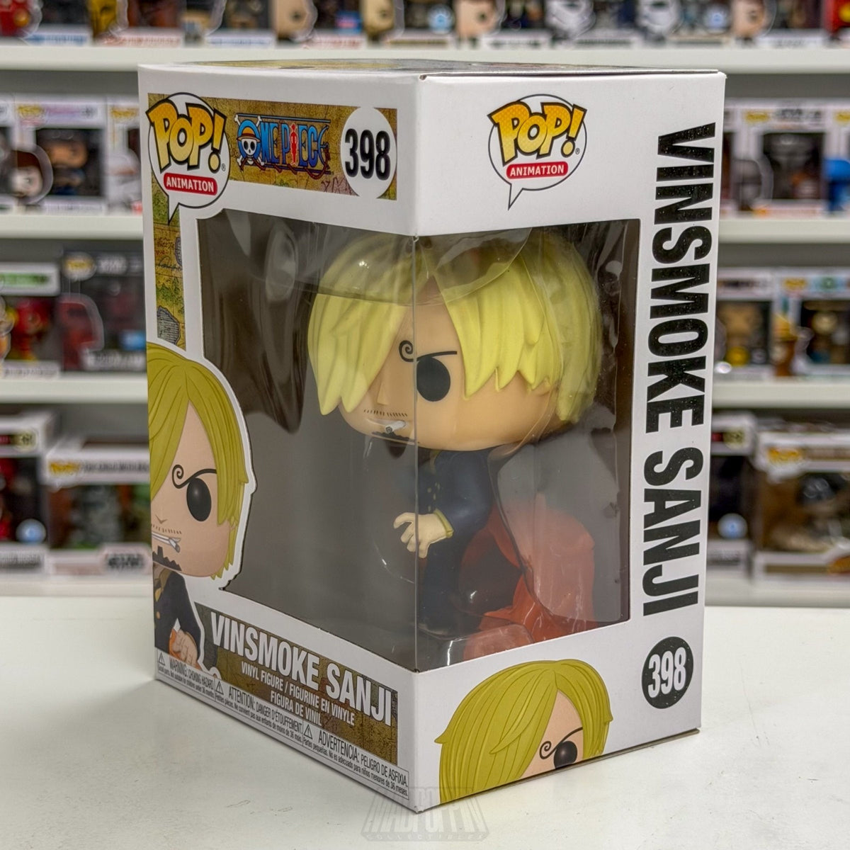 Funko Pop Anime One Piece Vinsmoke Sanji 398 Japan Manga Pirate Toy Vinyl Figure