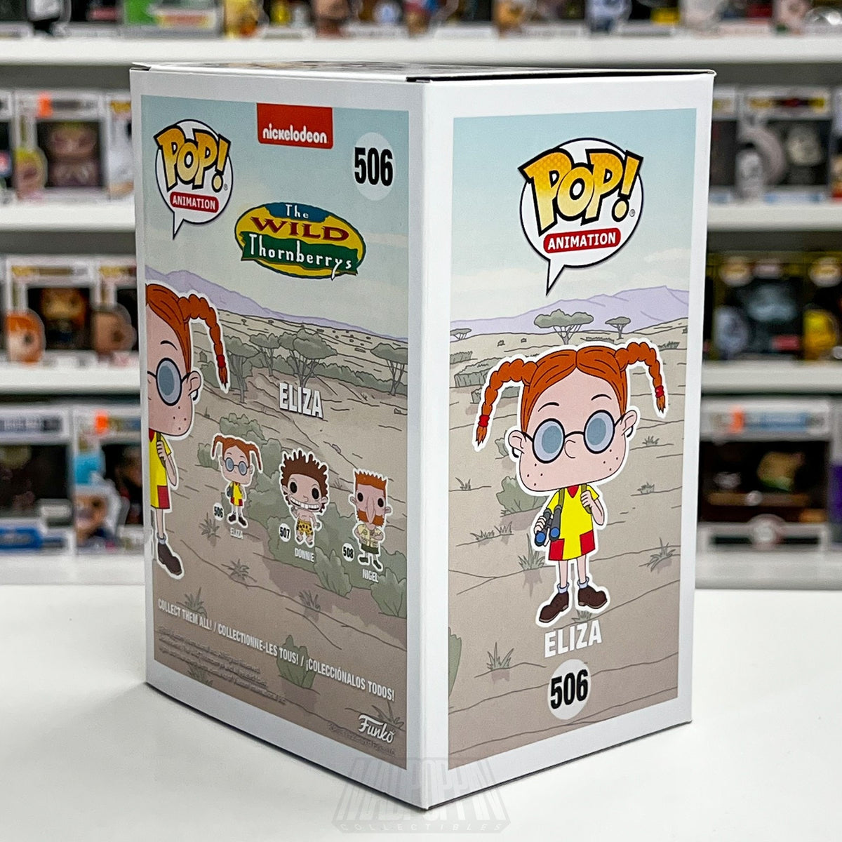 Funko Pop Animation Nickelodeon Wild Thornberrys Eliza 506 Cartoons Vinyl Figure