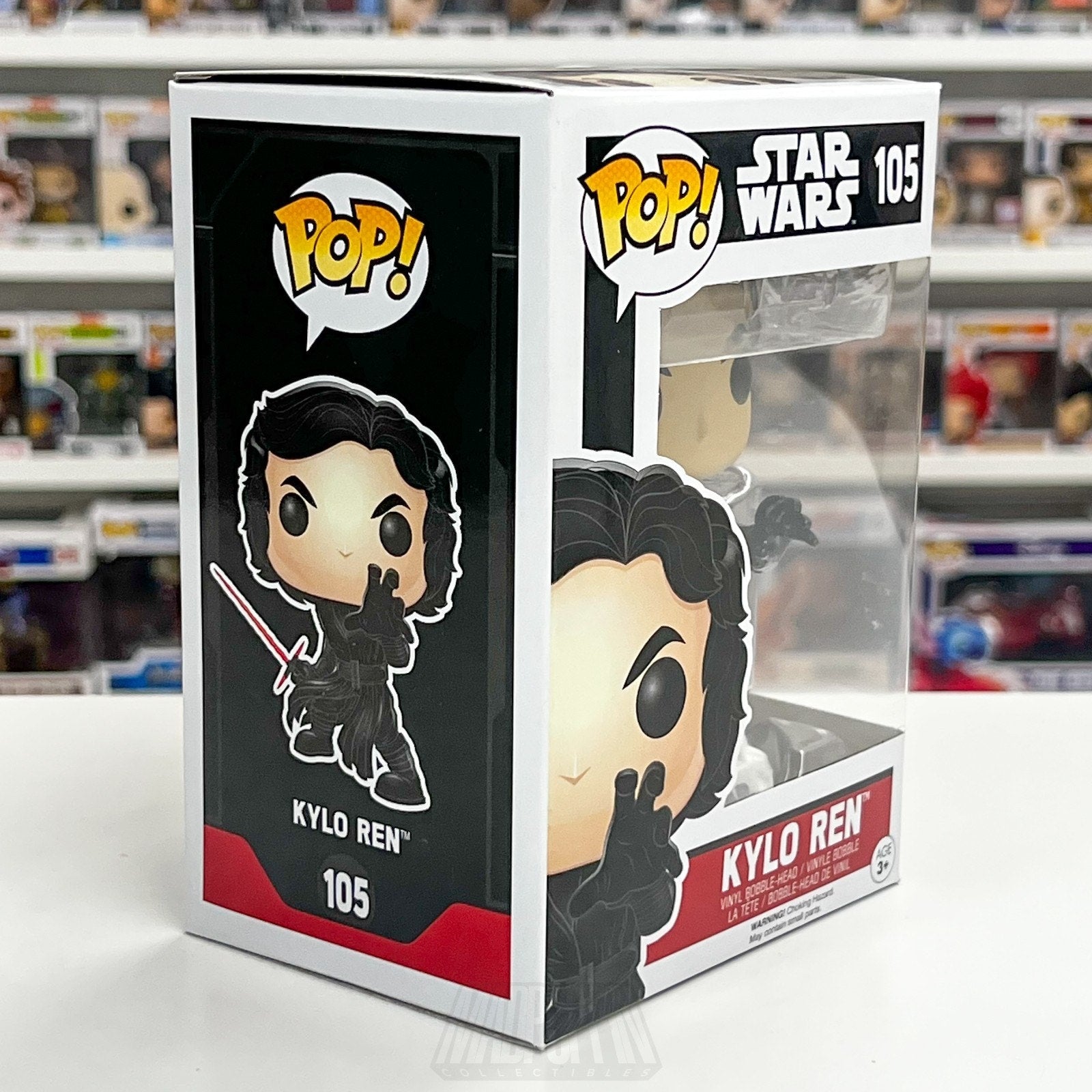 Funko Pop Star Wars Episode 7 Force Awakens Kylo Ren Starkiller Duel 105 Figure