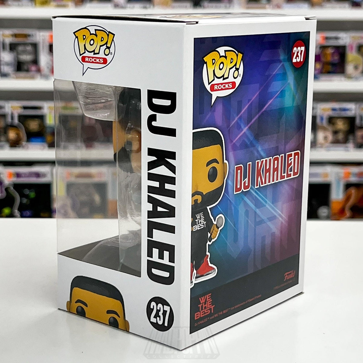 Funko Pop! Rocks DJ Khaled #237 Vinyl Figure We The Best 2021 Boxed Collectible