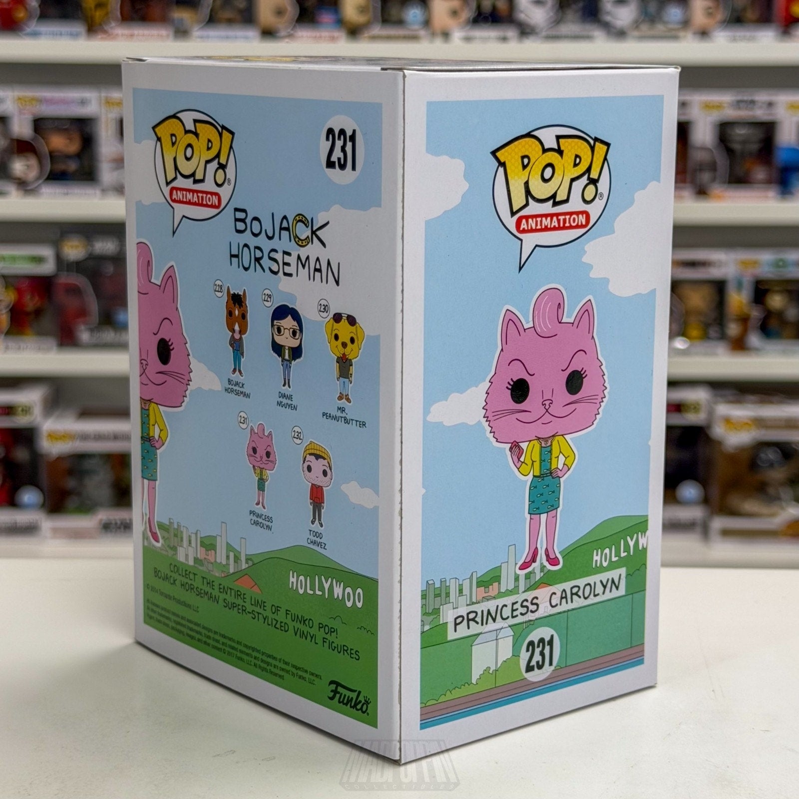 Funko Pop Animation Bojack Horseman Princess Carolyn 231 Netflix Vinyl Figure