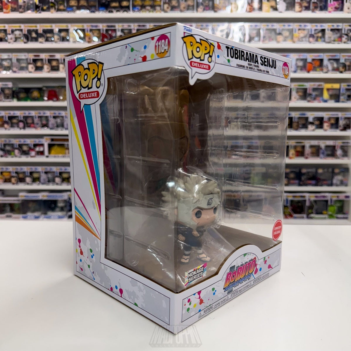 Funko Pop Anime Boruto Hokage Series Tobirama Senju GameStop 1184 Vinyl Figure