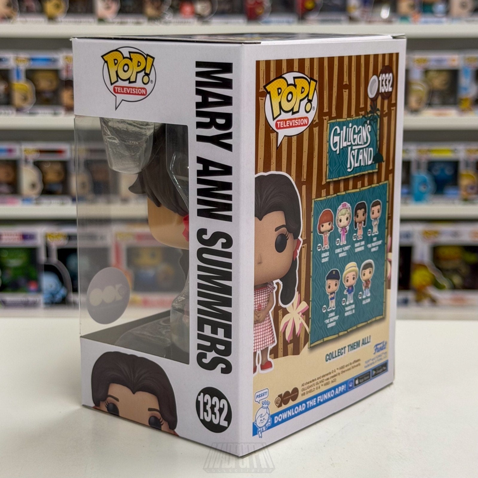 Funko Pop TV Gilligan's Island Mary Ann Summers 1332 Castaways Toy Vinyl Figure