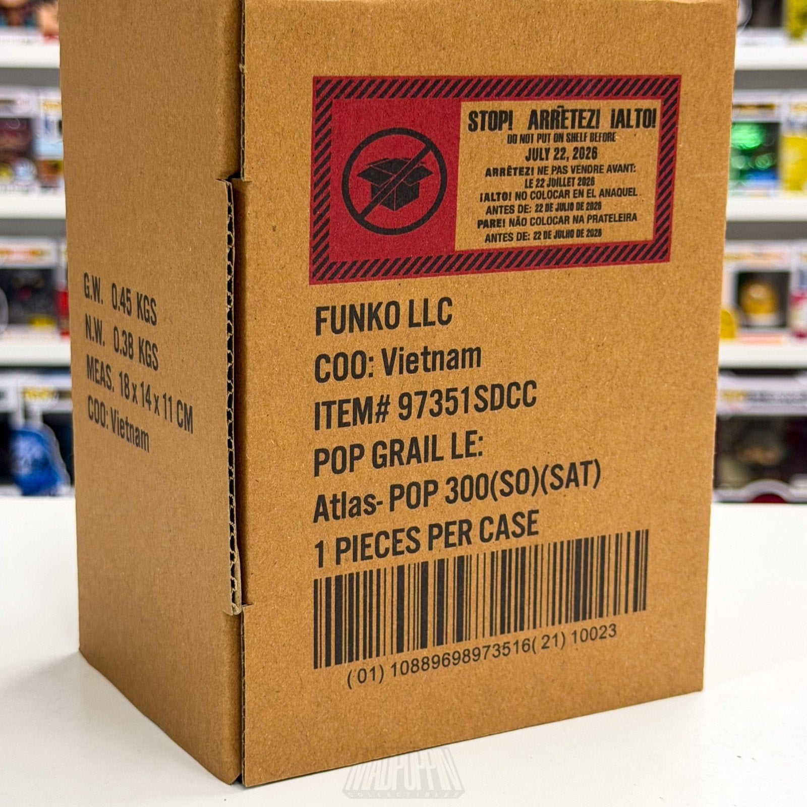 Funko Pop Invincible Hoodvincible 2455 SDCC 2026 LE 500 Official Toy CON STICKER