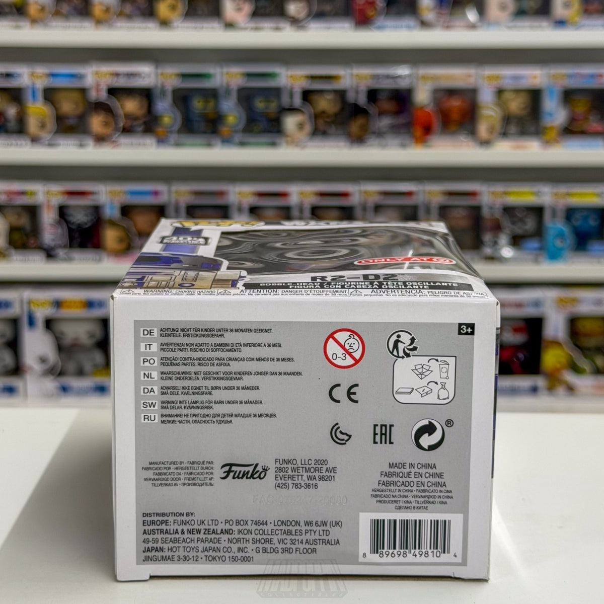Funko Pop Star Wars Empire Strikes Back R2-D2 Dagobah Target 31 Toy Vinyl Figure