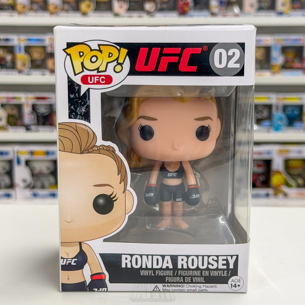 Funko Pop UFC Ronda Rousey 02 Vaulted MMA Female Fighter Champ Toy Vinyl Figure