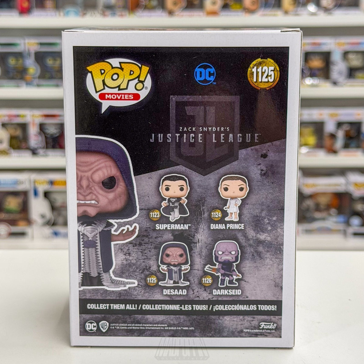 Funko Pop DC Movies Zack Snyders Justice League DeSaad 1125 Toy Vinyl Figure