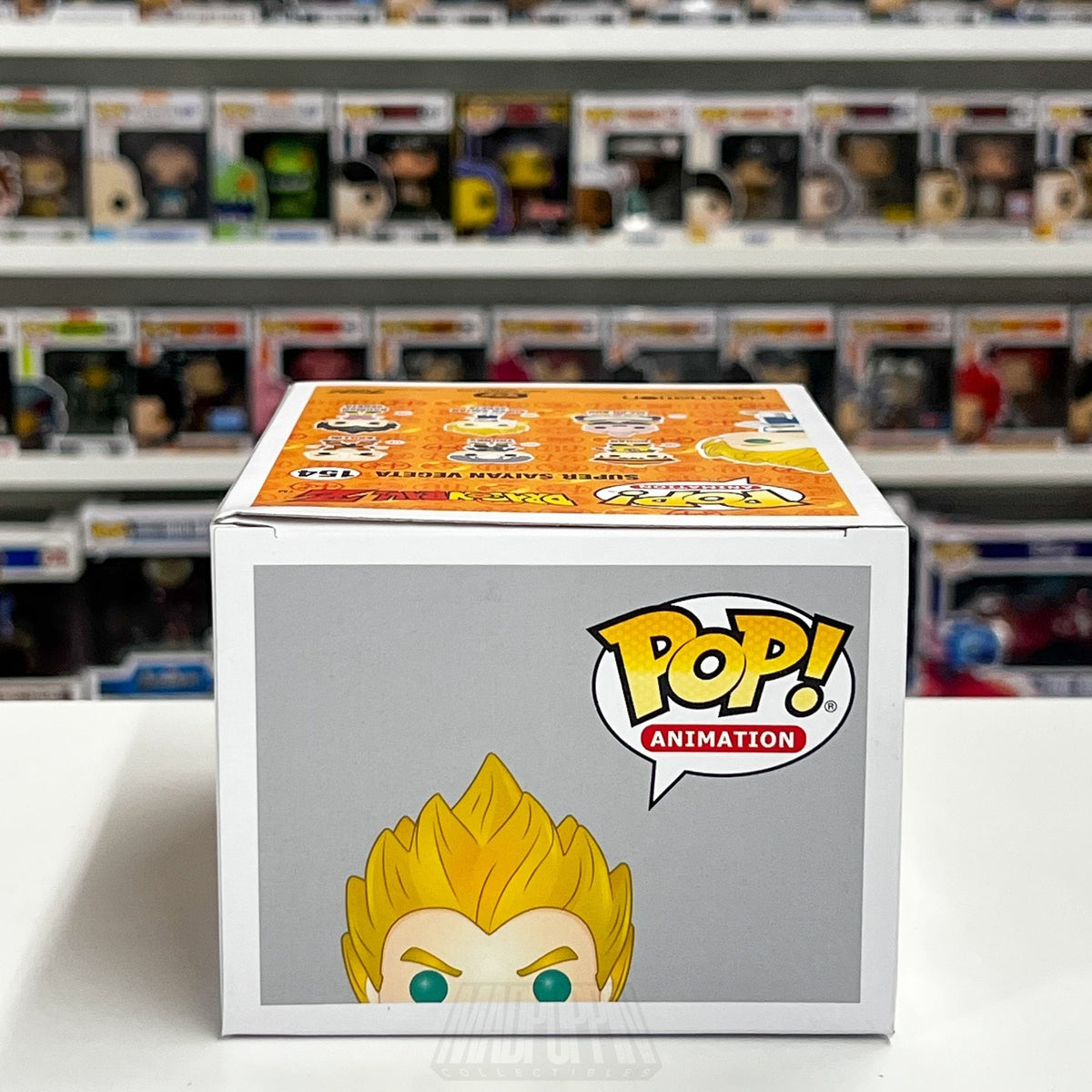 Funko Pop Anime Dragon Ball Z DBZ Super Saiyan Vegeta AAA Exclusive 154 Figure