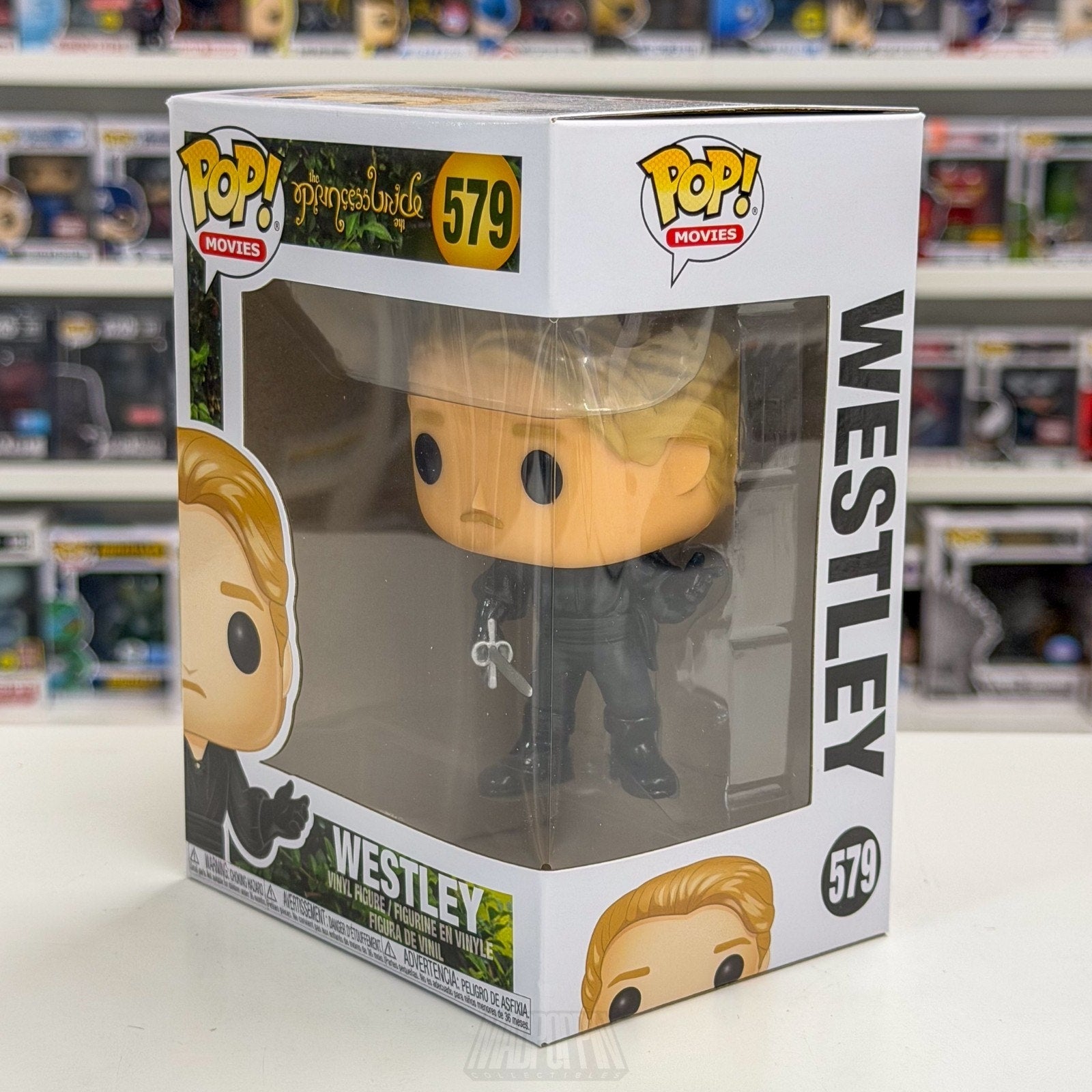 Funko Pop Movies Princess Bride Westley 579 Sword Farmboy Pirate Toy Figure