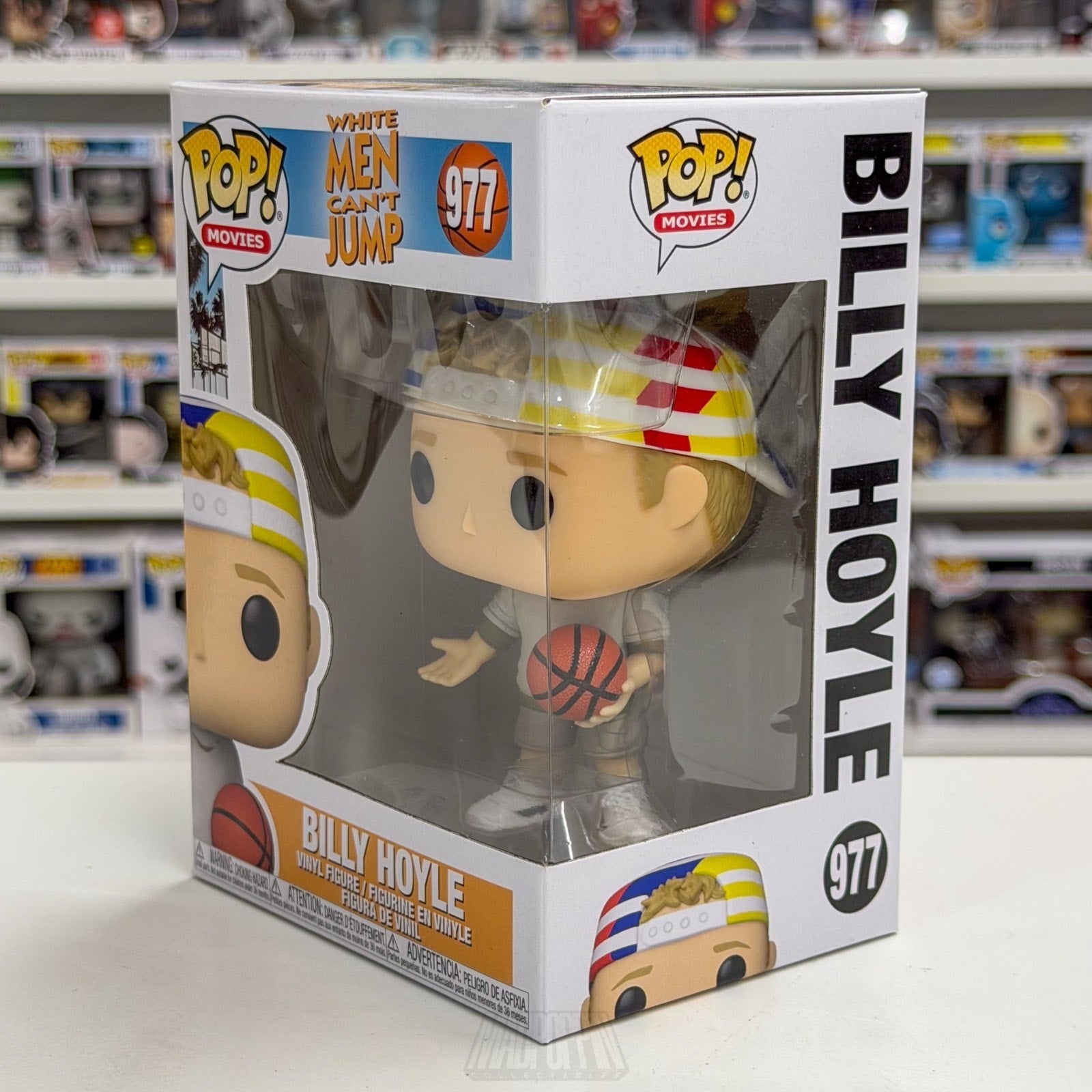 Funko Pop Movies White Men Can't Jump Billy Hoyle Basketball Toy Vinyl Figure