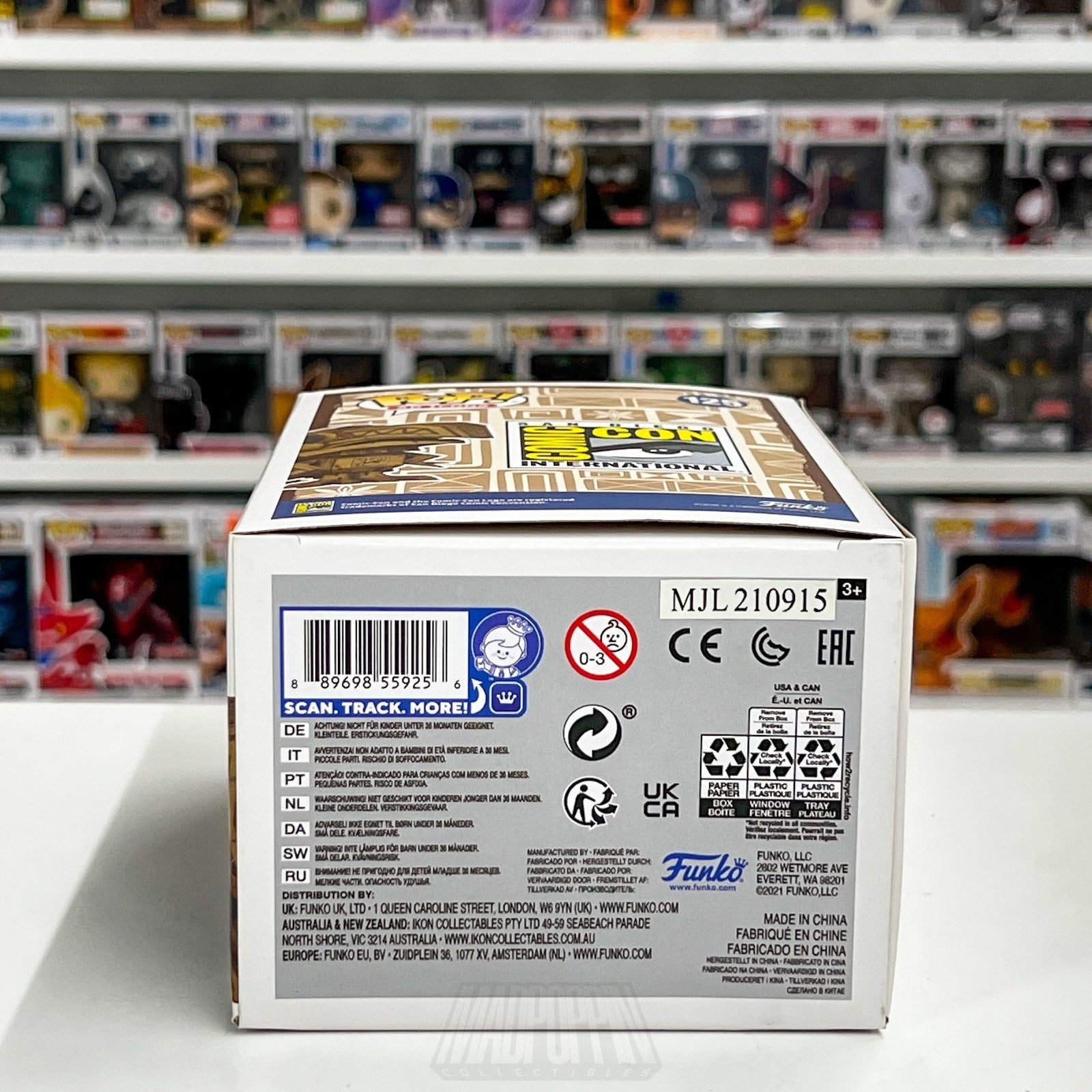 Funko Pop Ad Icons San Diego Comic Con SDCC Toucan Tiki 125 Official Toy Figure