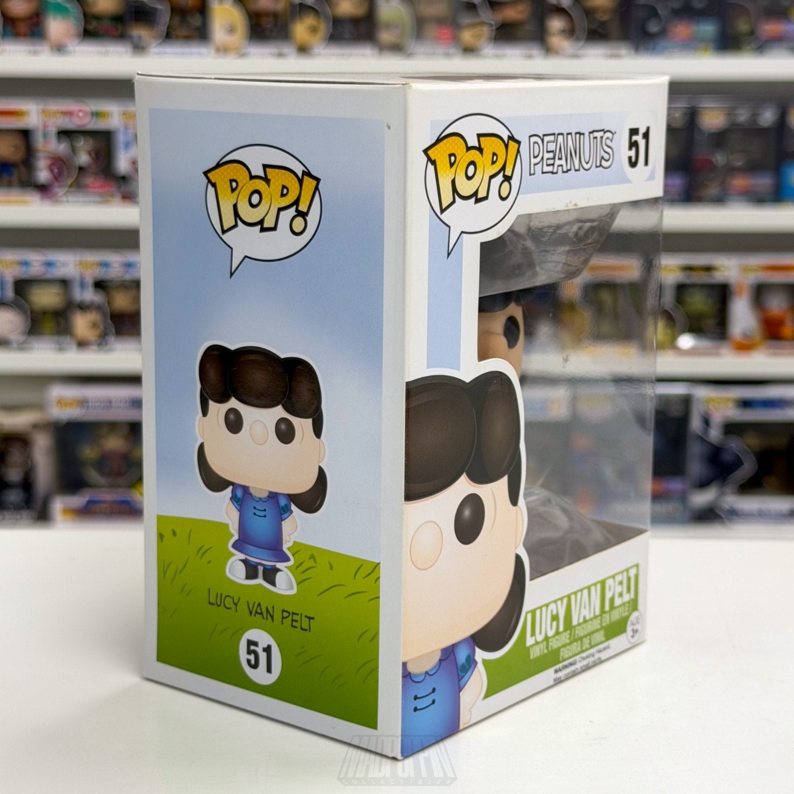 Funko Pop Peanuts Lucille Lucy Van Pelt 51 Animation Comic Strip Vinyl Figure