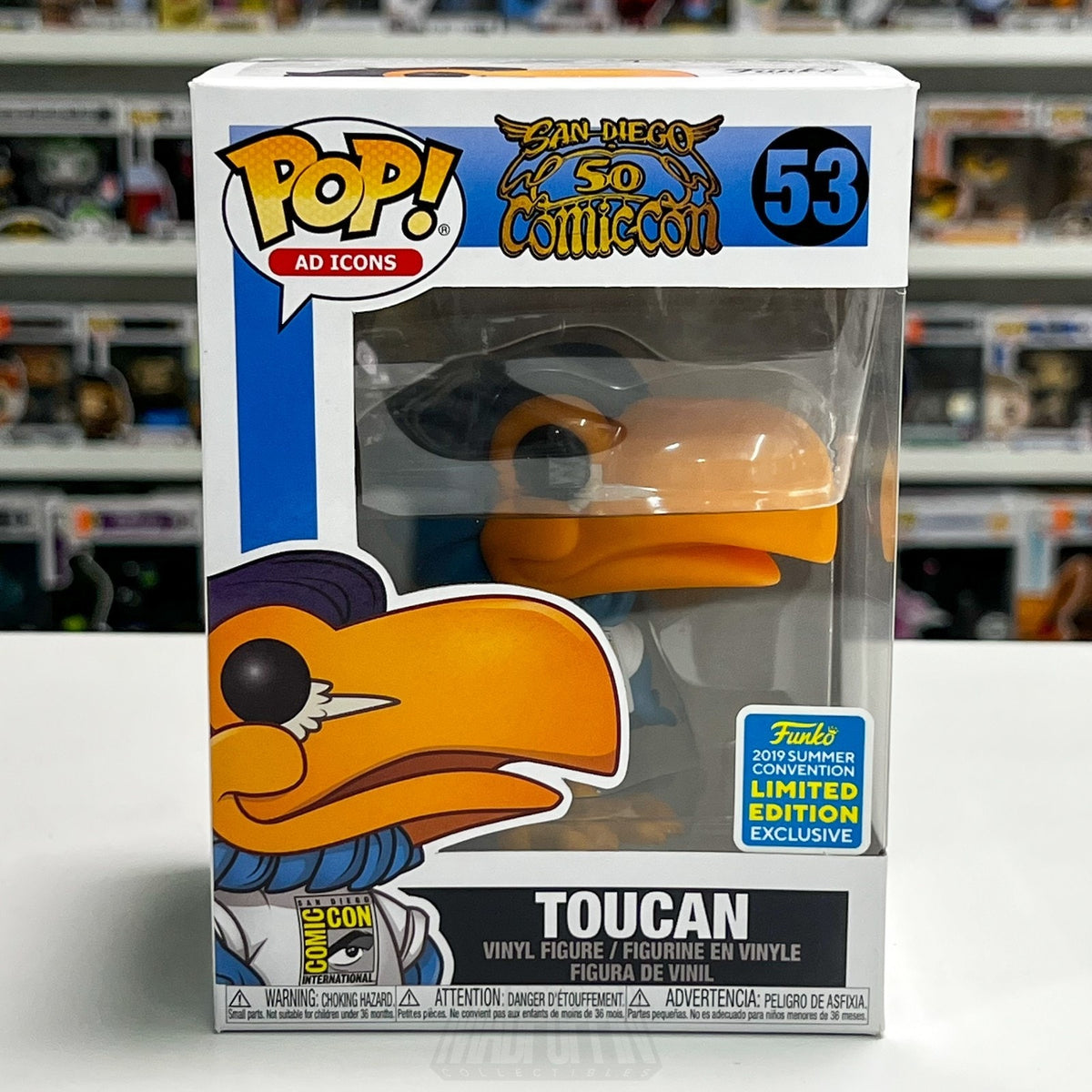 Funko Pop San Diego Comic Con Toucan Summer Convention 2019 SDCC 53 Exclusive