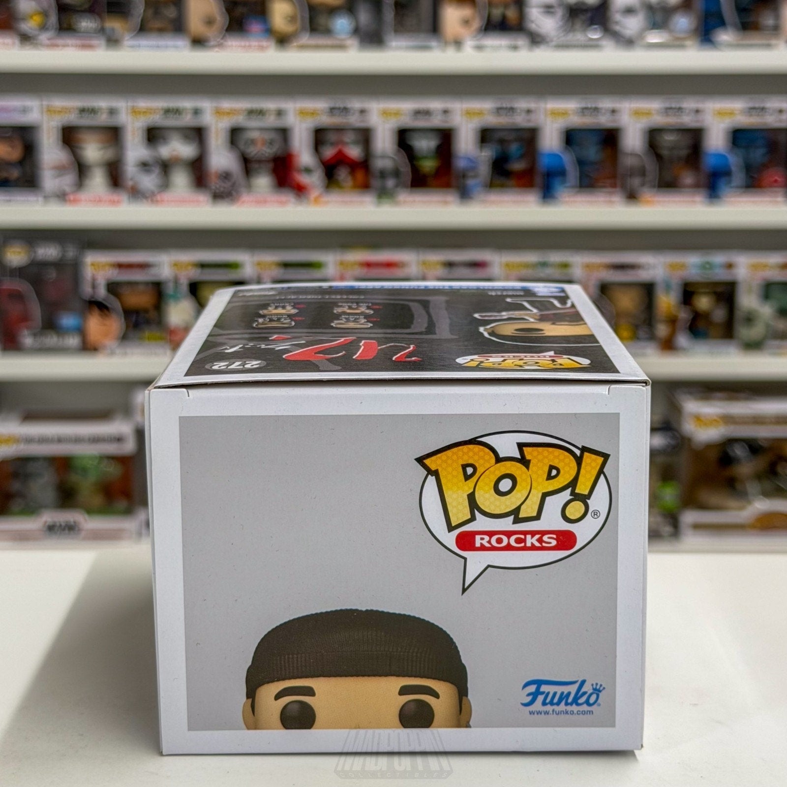 Funko Pop Rocks U2 Zoo TV Edge 272 Alternative Dublin Irish Band Vinyl Figure