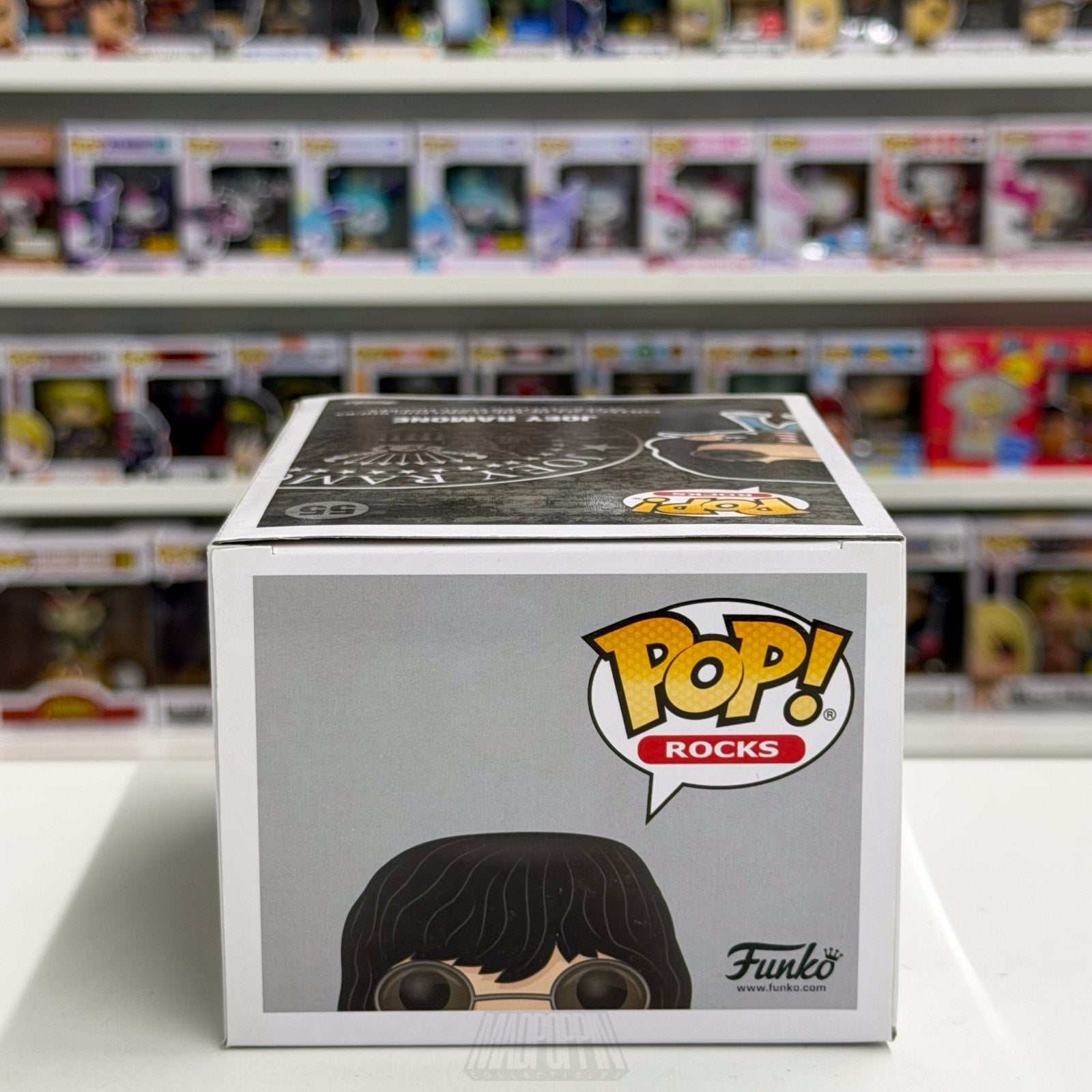 Funko Pop Rocks Joey Ramone Hey Ho Lets Go 55 Punk Music Singer Toy Vinyl Figure