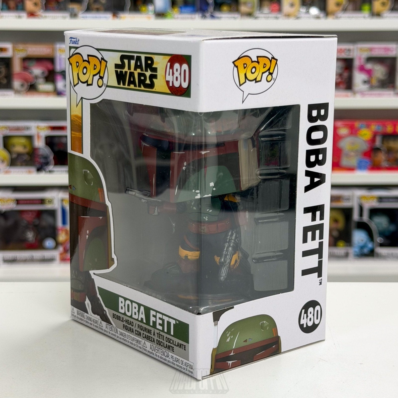Funko Pop Star Wars Book of Boba Fett 480 Disney+ Bounty Hunter Toy Vinyl Figure