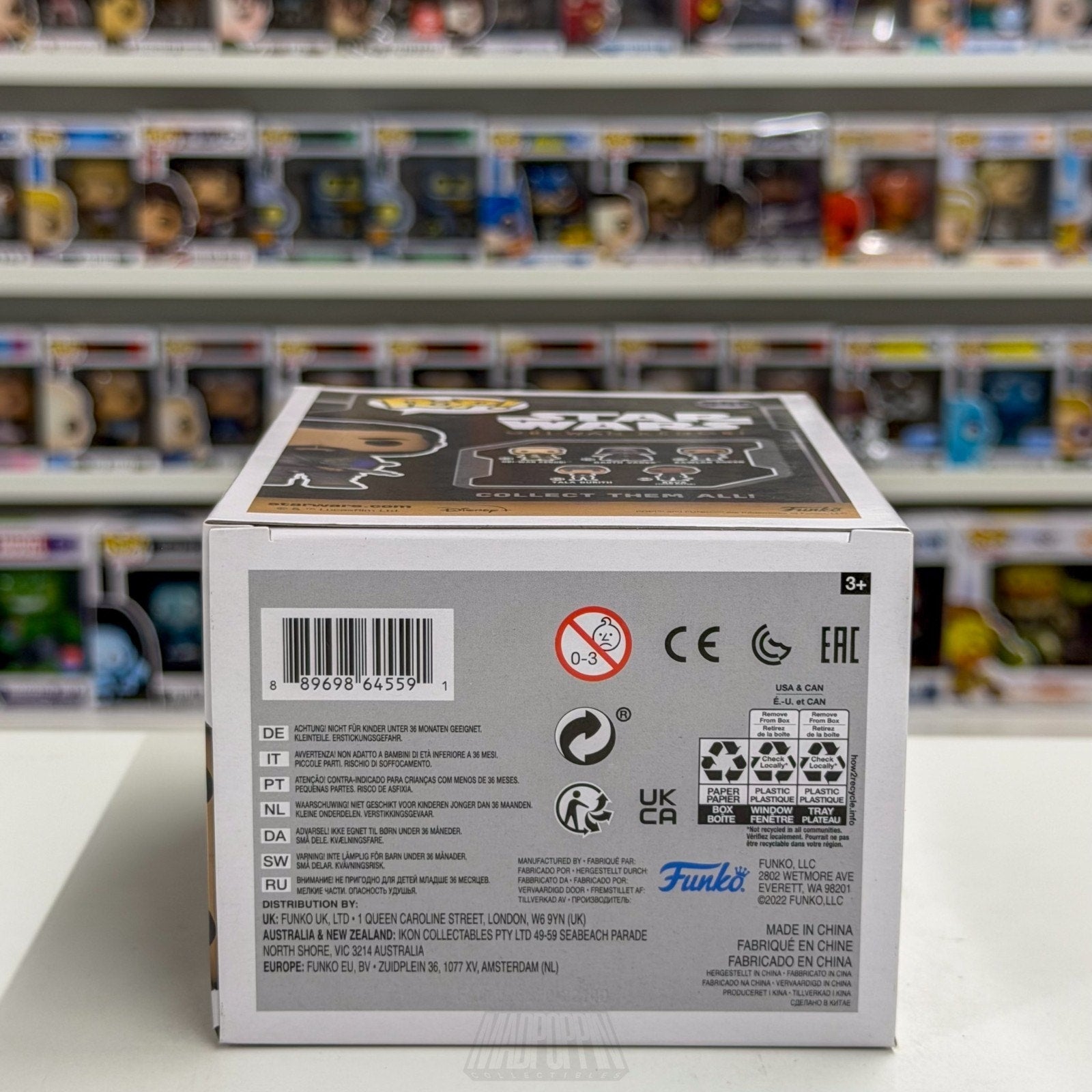 Funko Pop Star Wars Obi-Wan Kenobi Kawlan Roken 540 Disney+ Series Vinyl Figure