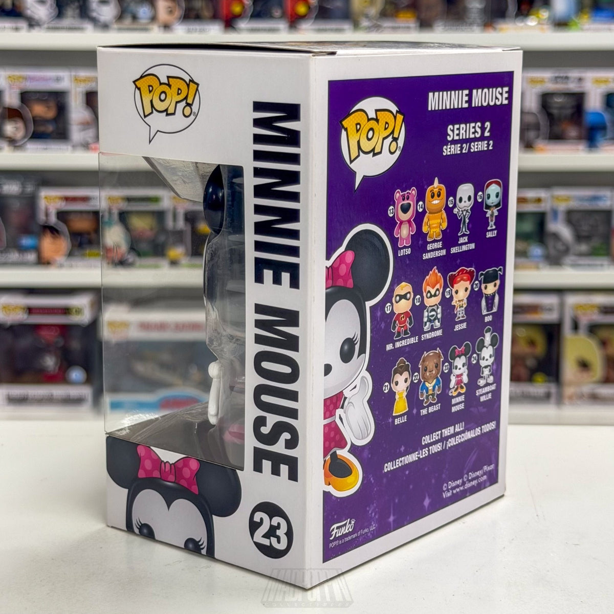 Funko Pop Disney Minnie Mouse w/Pink Bow 23 Mickeys Sweetheart Toy Vinyl Figure