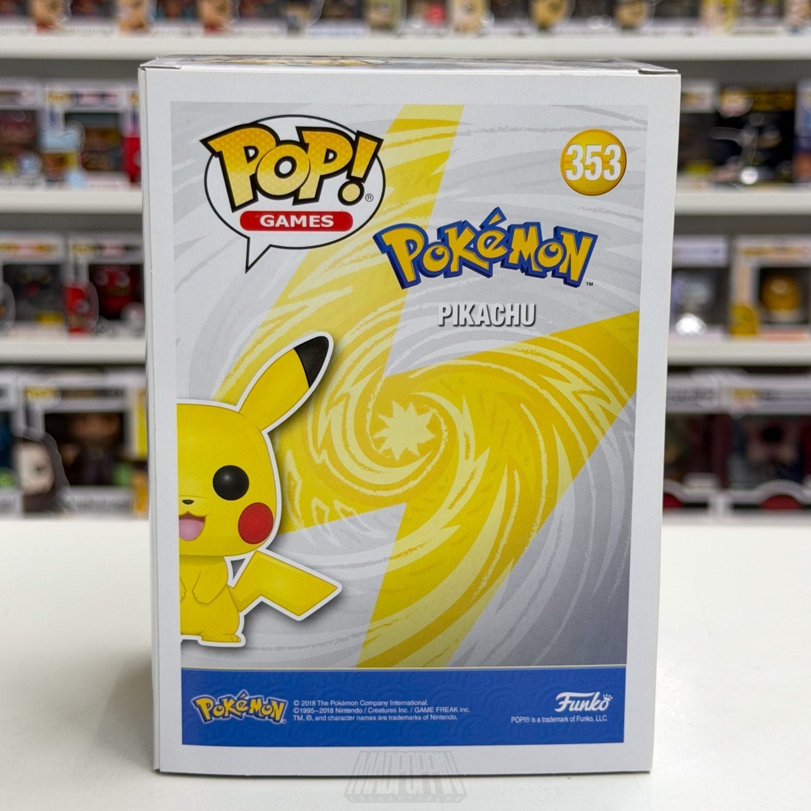 Funko Pop Games Pokemon Pikachu Target Exclusive 353 TCG Japan Toy Vinyl Figure