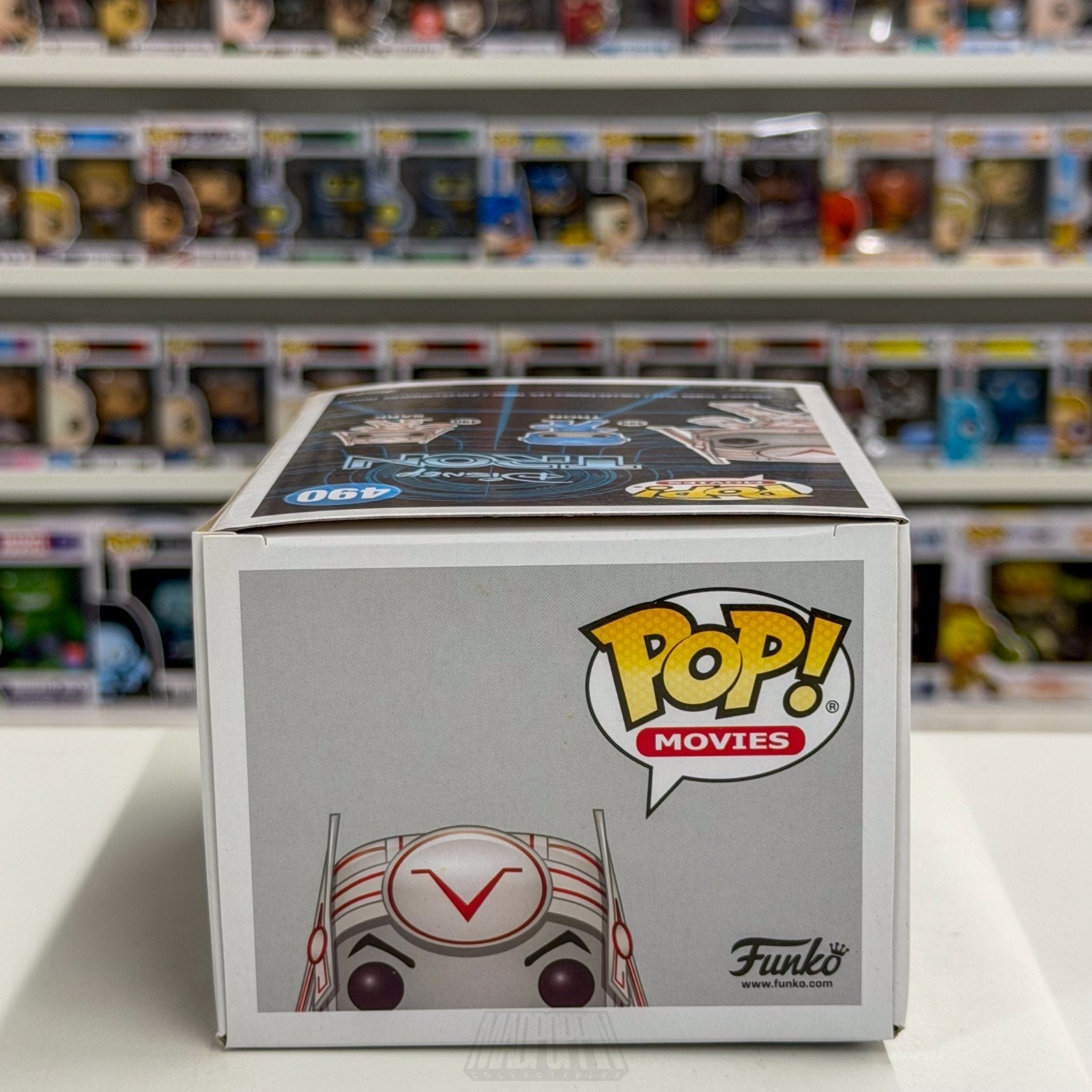 Funko Pop Movies Disney Tron Sark Glow in the Dark 490 Sci-Fi Game Vinyl Figure