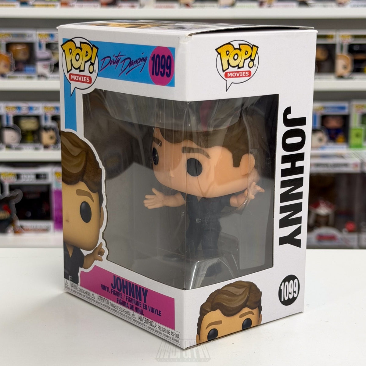 Funko Pop Movies Dirty Dancing Johnny Talent Show 1099 Romantic Drama Toy Figure