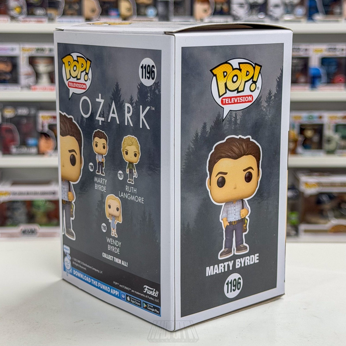 Funko Pop TV Netflix Ozark Marty Byrde 1196 Crime Drama Missouri Vinyl Figure