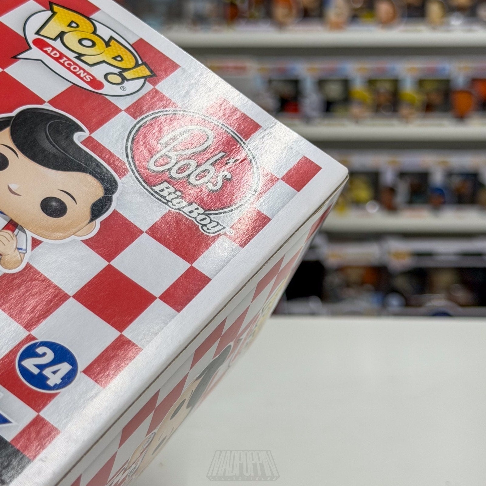 Funko Pop Ad Icons Bob's Big Boy 24 Burger Restaurant Vaulted Rare Vinyl Figure