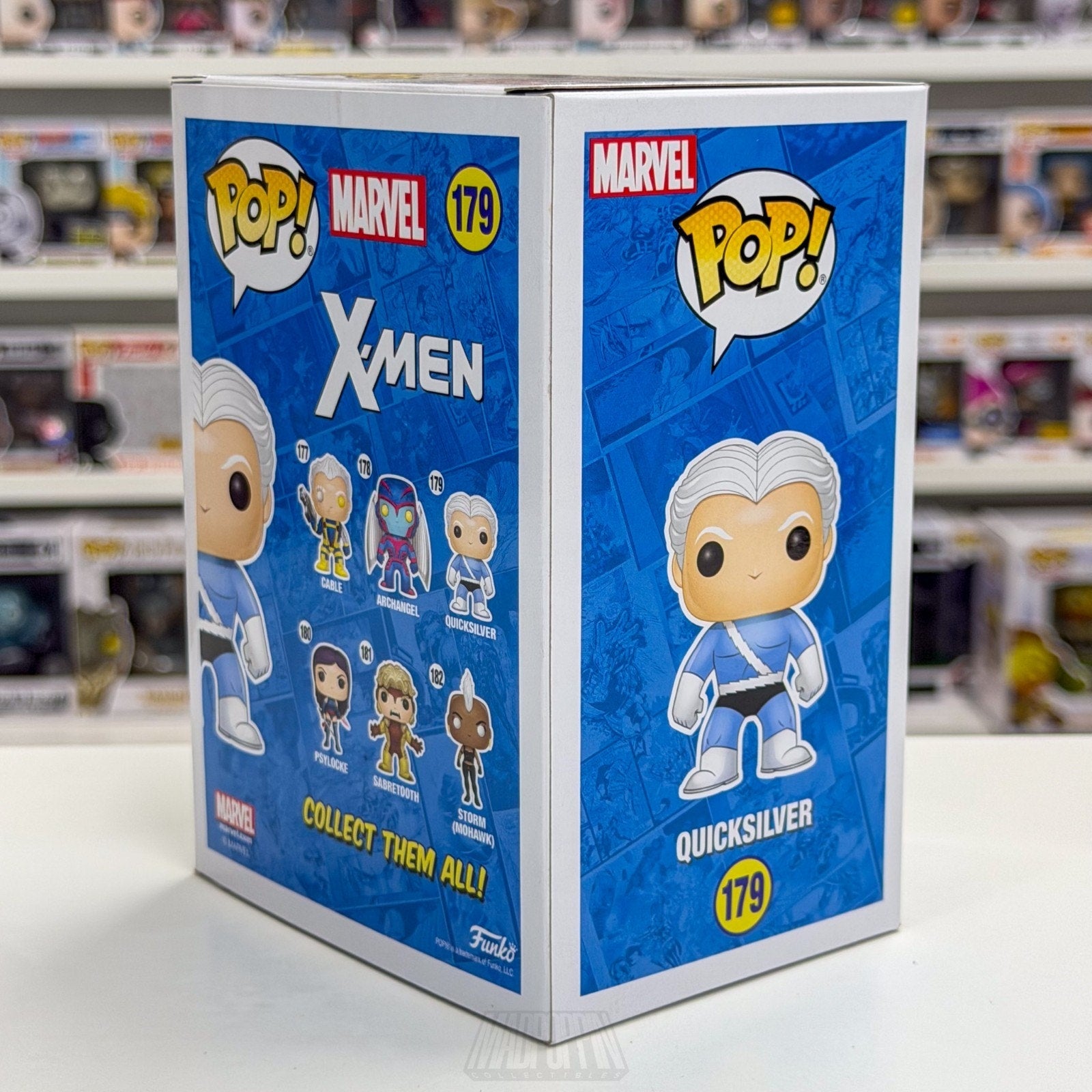 Funko Pop Marvel X-Men Quicksilver 179 Pietro Maximoff Mutant Toy Vinyl Figure
