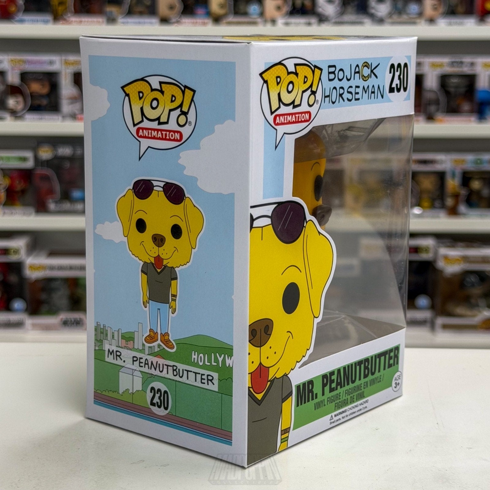 Funko Pop Animation Bojack Horseman Mr Peanutbutter 230 Netflix Toy Vinyl Figure