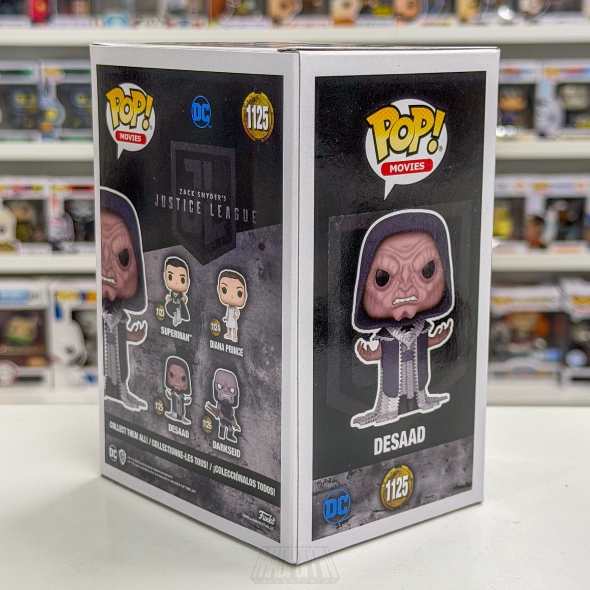 Funko Pop DC Movies Zack Snyders Justice League DeSaad 1125 Toy Vinyl Figure