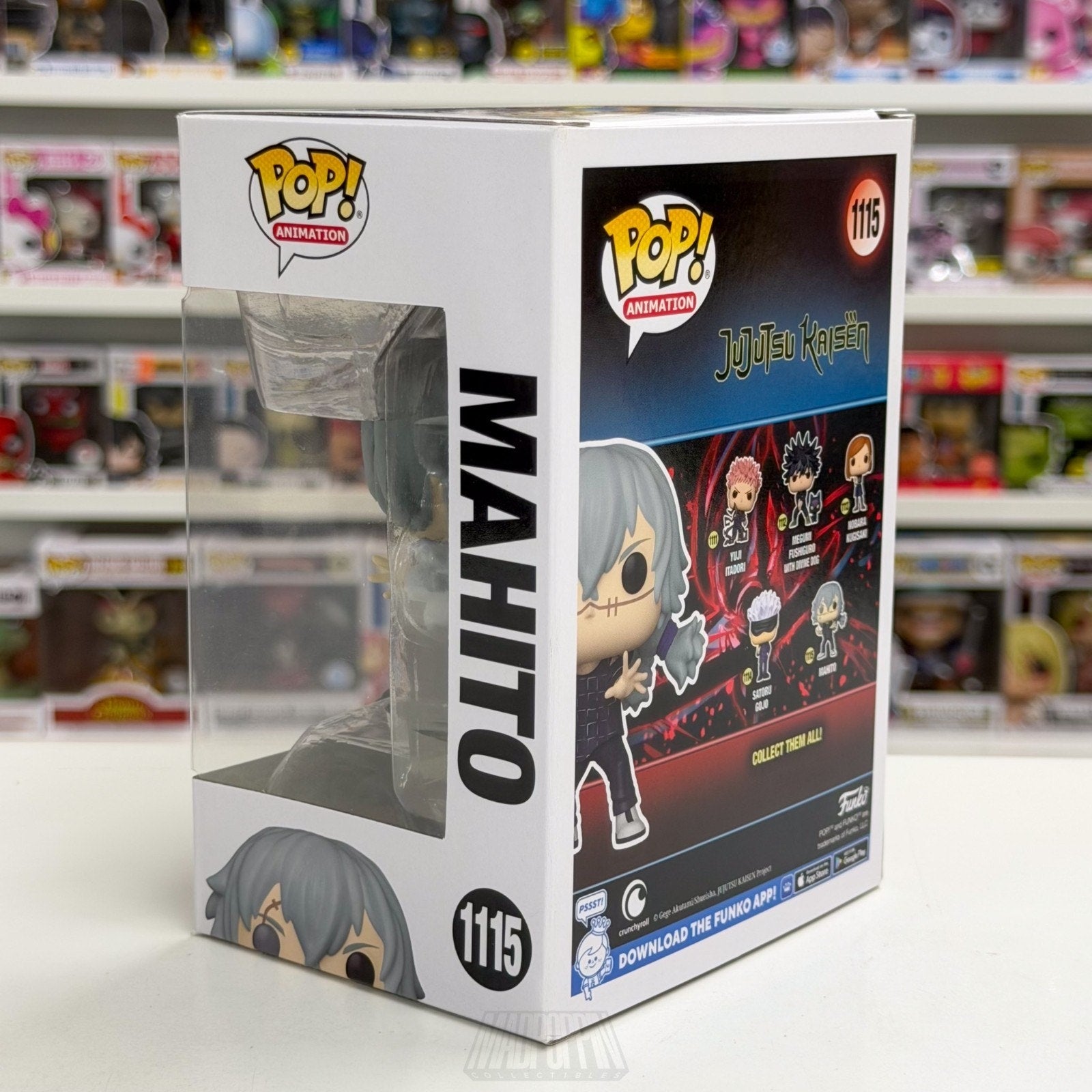 Funko Pop Anime Jujutsu Kaisen Mahito 1115 Japan Dark Fantasy Manga Vinyl Figure