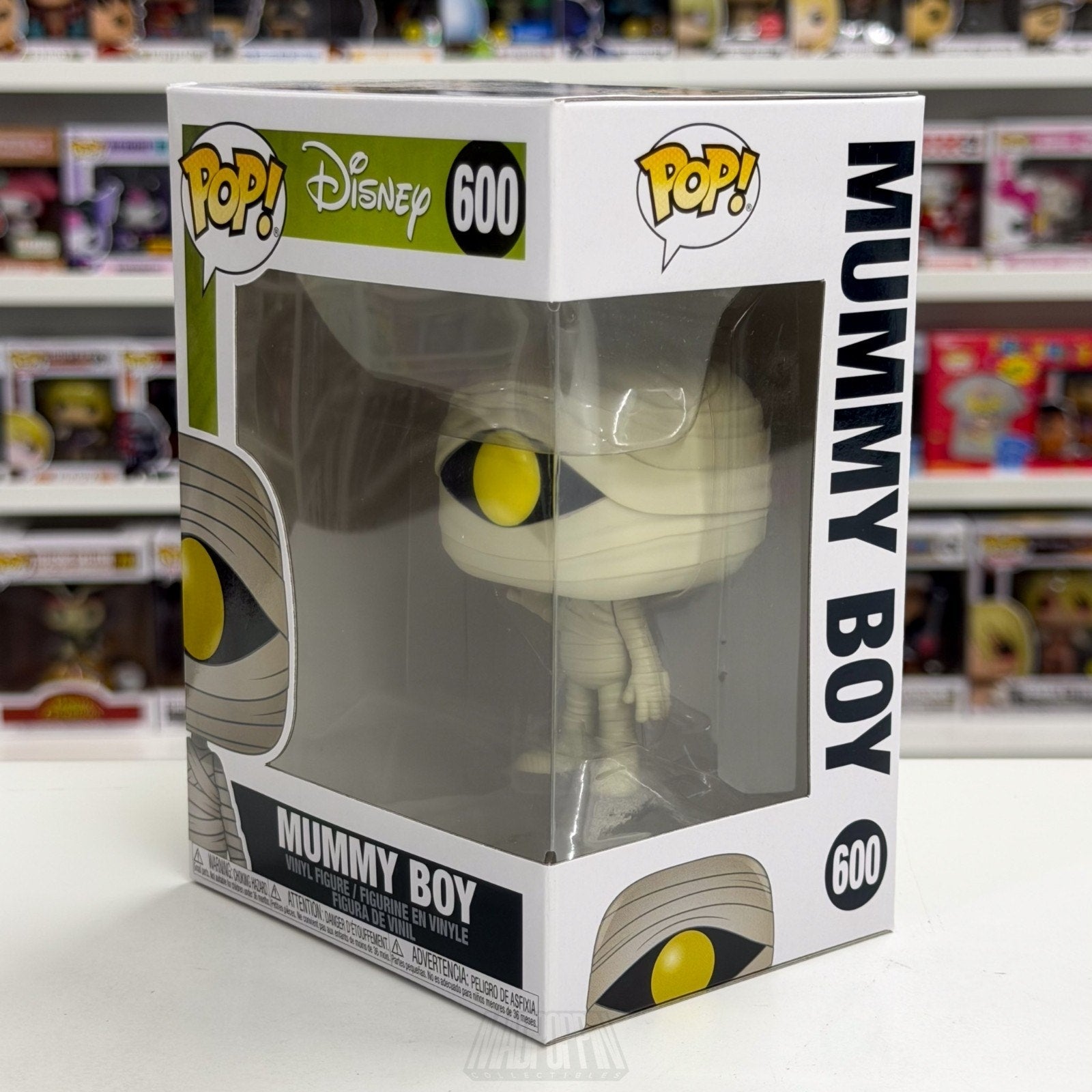 Funko Pop Disney Nightmare Before Christmas Mummy Boy 600 Halloween Vinyl Figure