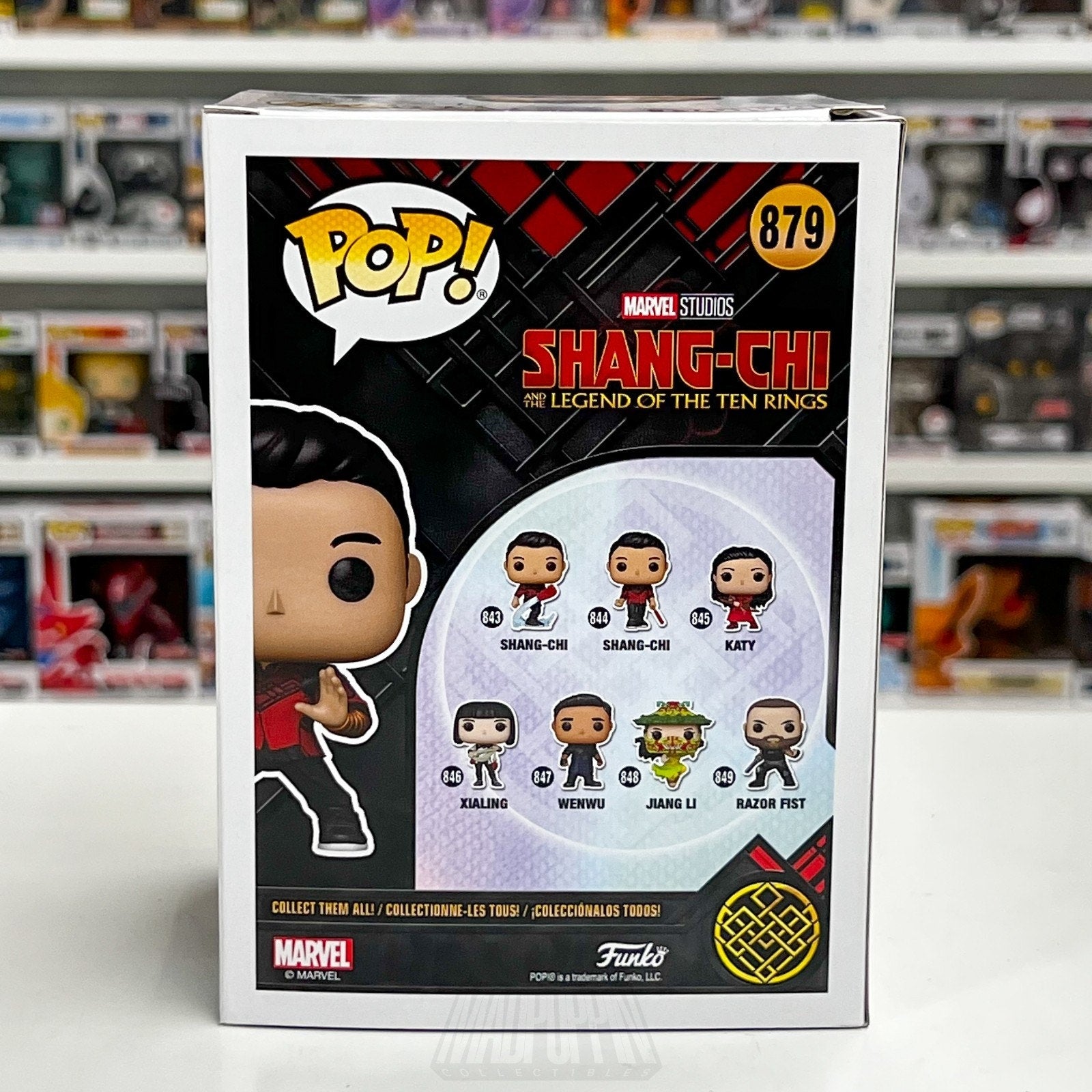 Funko Pop Marvel Collector Corps MCC Shang-Chi Legend Ten Rings 879 Vinyl Figure