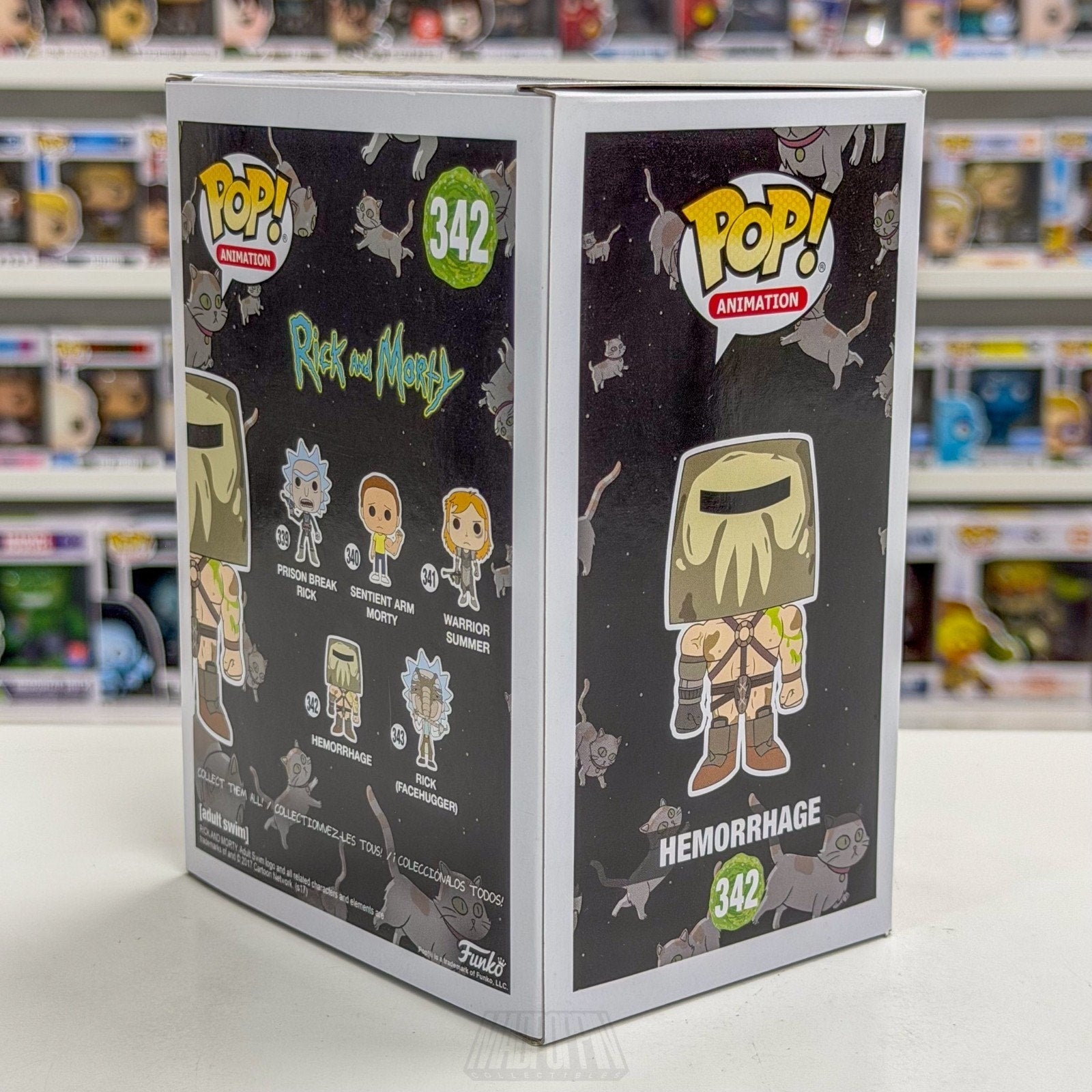 Funko Pop Animation Rick & Morty Hemorrhage 342 Death Stalkers Toy Vinyl Figure