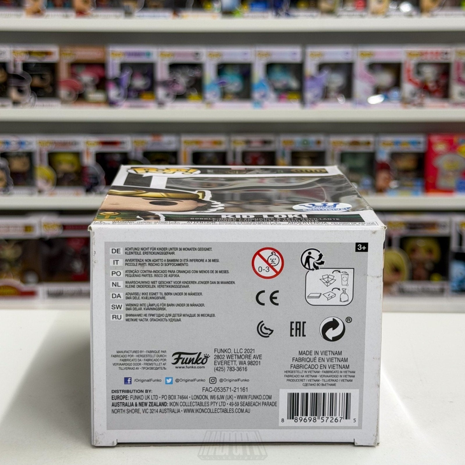 Funko Pop Marvel Studios Kid Loki Exclusive 900 Void Variant TVA Vinyl Figure