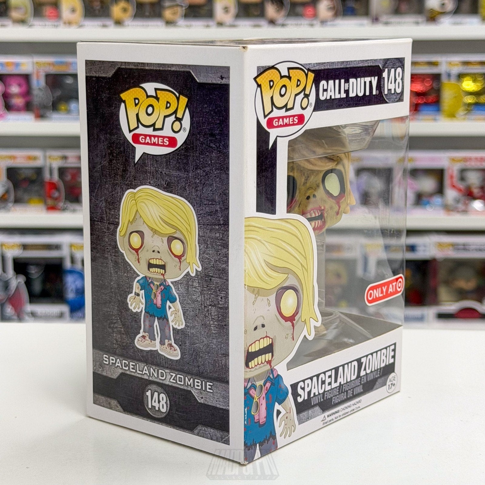 Funko Pop Games Call of Duty Spaceland Zombie Target Excl 148 Toy Vinyl Figure