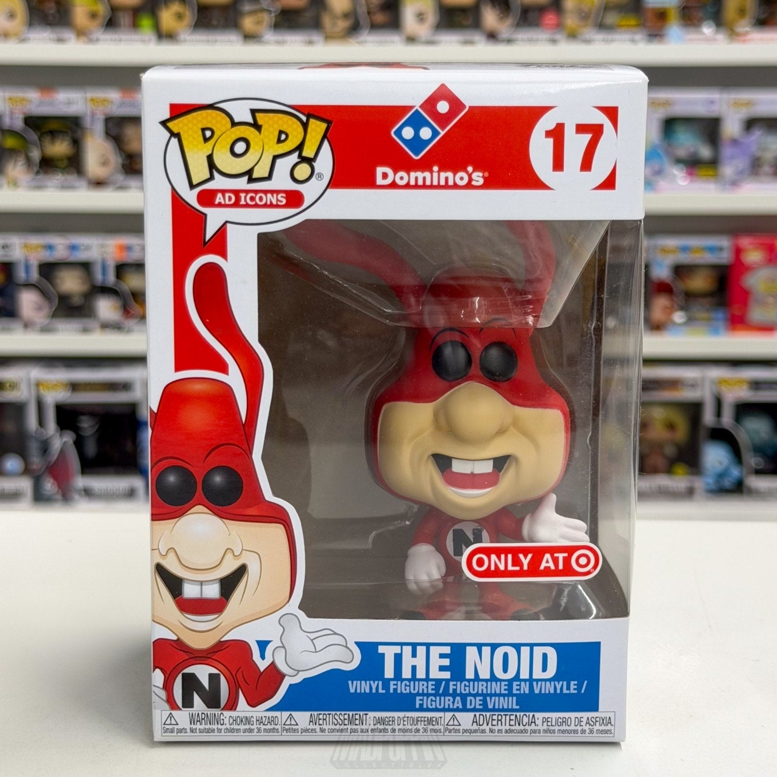 Funko Pop Ad Icons Domino's Pizza The Noid Target Exclusive 17 Toy Vinyl Figure