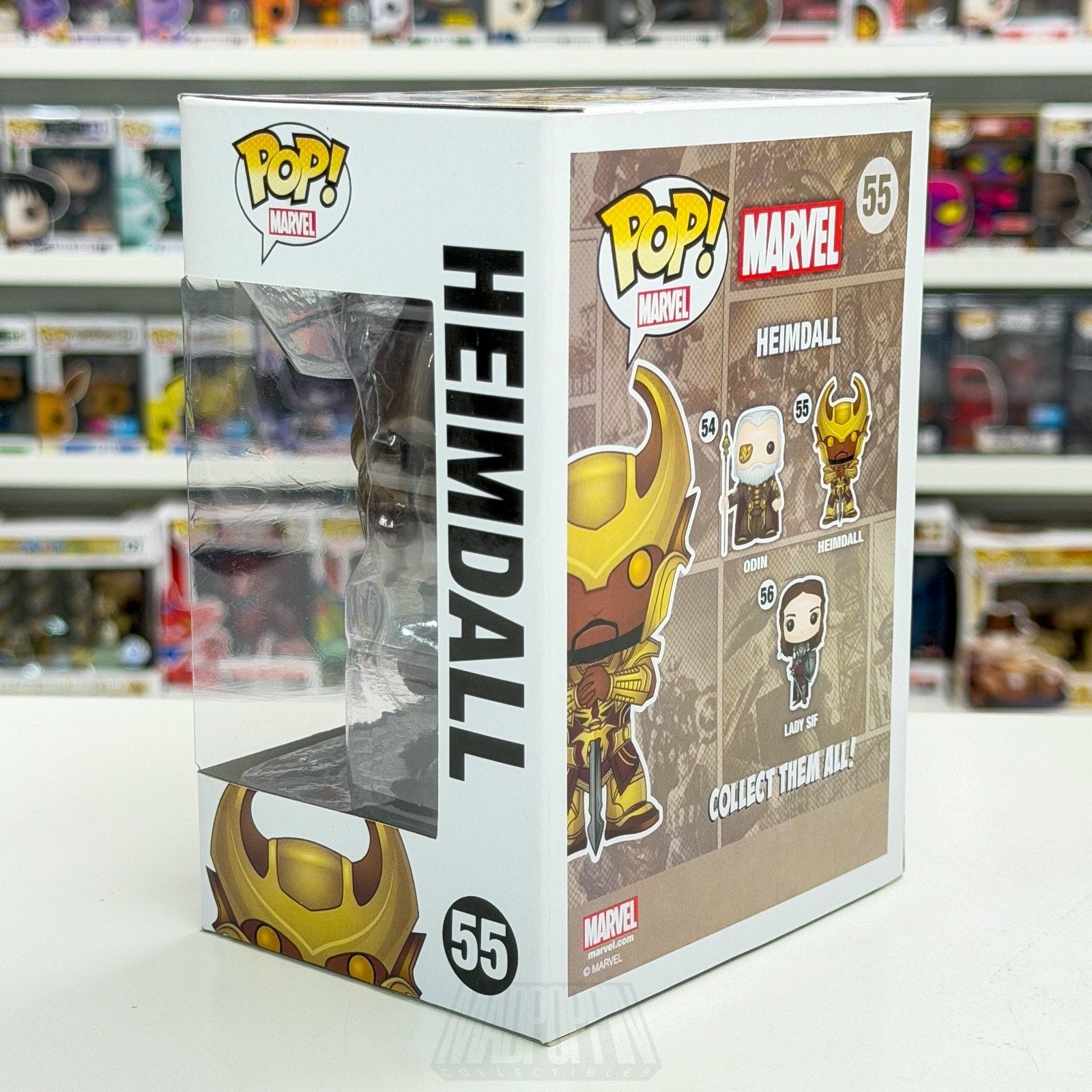 Funko Pop Marvel MCU Heimdall 55 Bifrost Asgardian Gatekeeper Toy Vinyl Figure