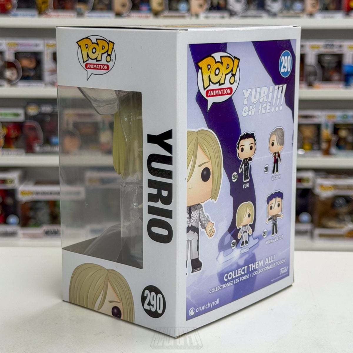 Funko Pop Anime Yuri on Ice Yurio Plisetsky 290 Japan Manga Skating Vinyl Figure