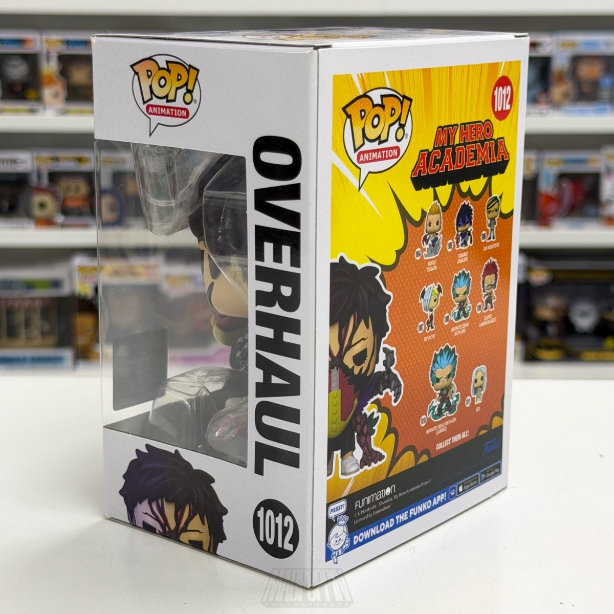 Funko Pop Anime My Hero Academia Overhaul Chalice Collectibles 1012 Vinyl Figure