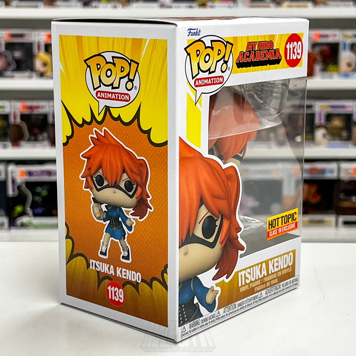 Funko Pop Anime My Hero Academia Itsuka Kendo Hot Topic 1139 Manga Vinyl Figure