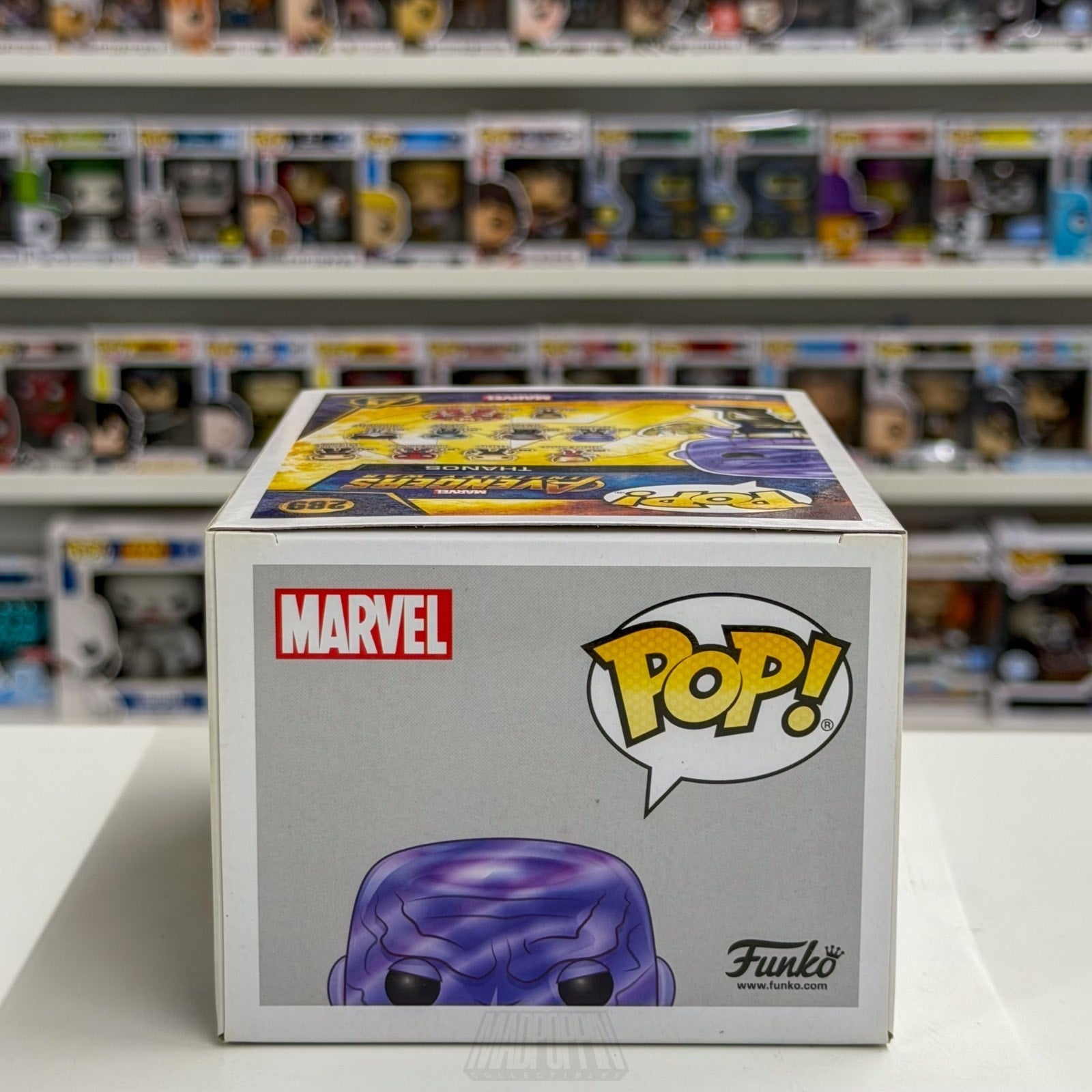 Funko Pop Marvel Avengers Infinity War Thanos Metallic Target 289 Vinyl Figure