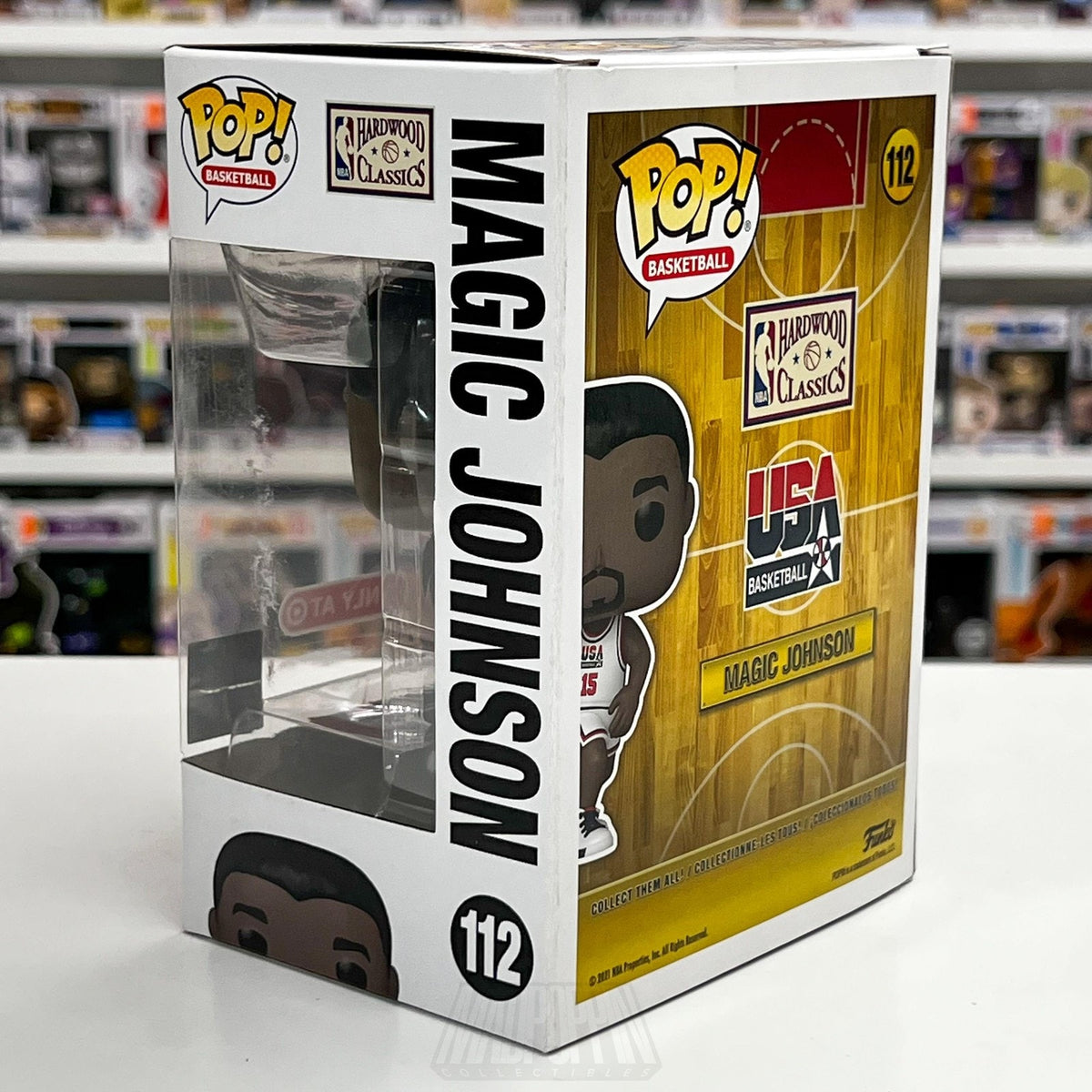 Funko Pop! Magic Johnson USA Basketball #112 Target Exclusive Vinyl Figure NBA
