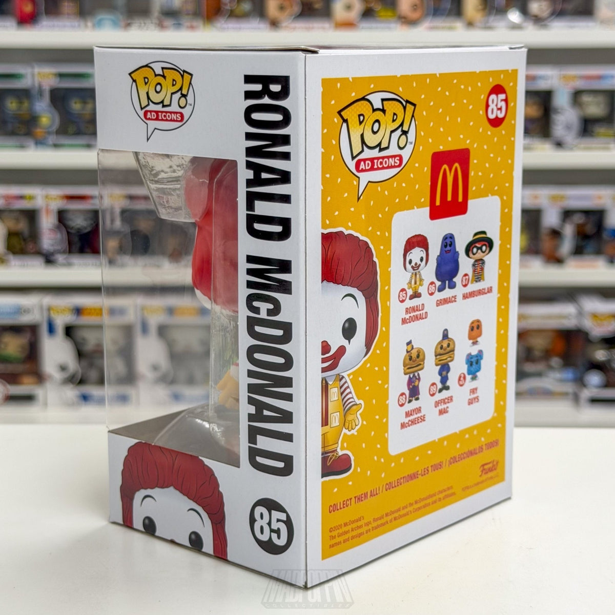 Funko Pop Ad Icons Ronald McDonald 85 Burgers Fast Food Restaurant Vinyl Figure