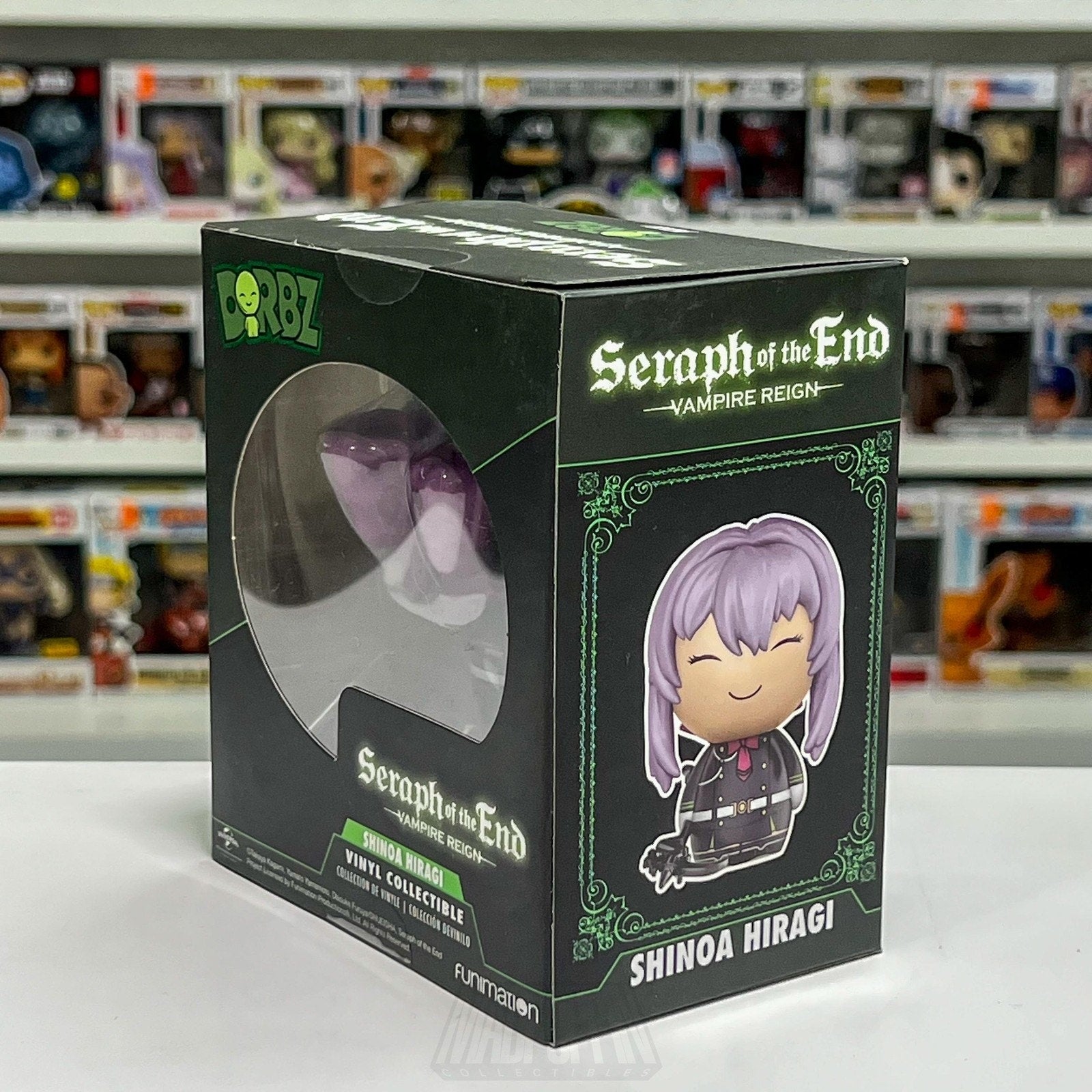Funko Dorbz Anime Seraph of the End Shinoa Hiragi Specialty Series 335 Figure