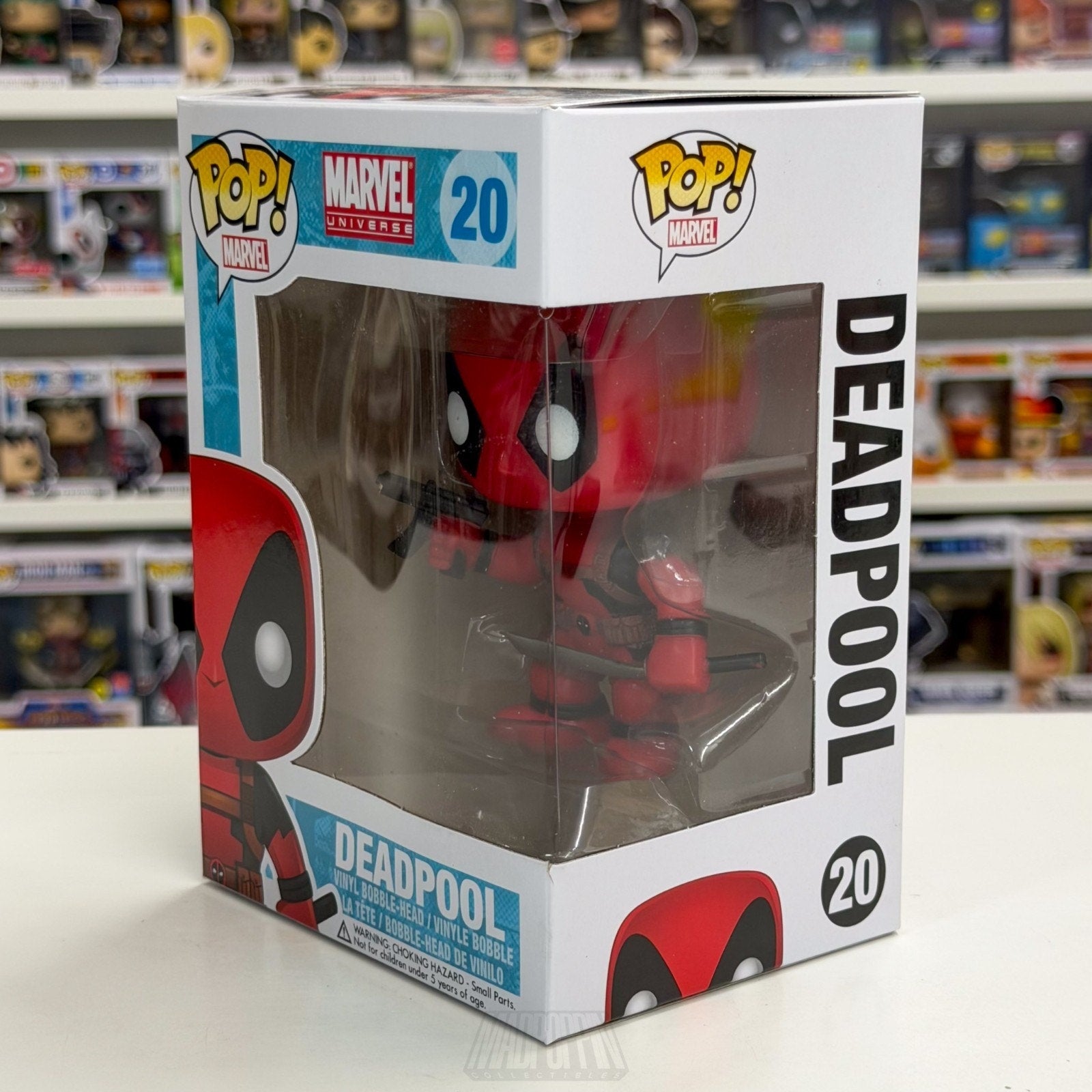 Funko Pop Marvel Universe Deadpool Red w/Sword 20 Merc Anti-Hero Vinyl Figure