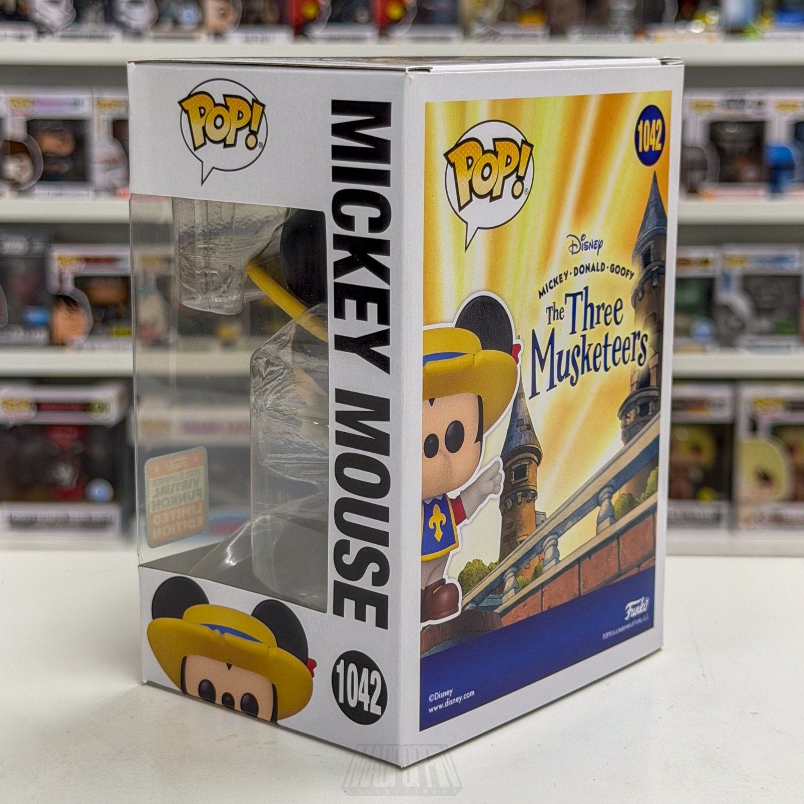 Funko Pop Disney Mickey Mouse The Three Musketeers FunKon 1042 Toy Vinyl Figure