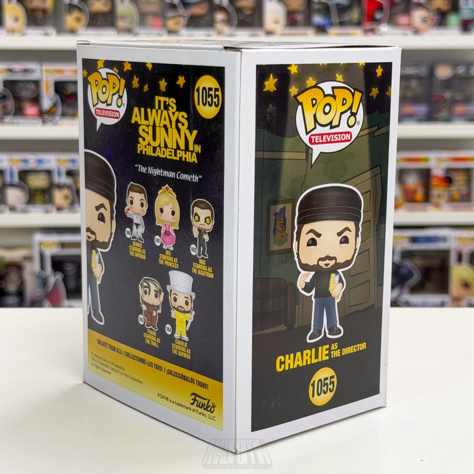 Funko Pop TV It's Always Sunny Philadelphia Charlie Director 1055 Vinyl Figure